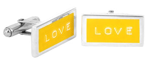 Love by Ali Alexander. Elegant cufflinks showcasing unique Australian design and refined style.
