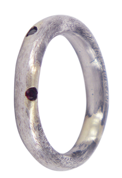 Black Diamond & Ruby by Unnon. A beautifully crafted mens ring blending timeless design with Australian artistry.
